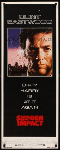 8w505 SUDDEN IMPACT insert '83 Clint Eastwood is at it again as Dirty Harry, great image!