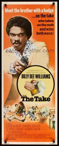 8w518 TAKE insert '74 Billy Dee Williams is a brother who takes on the mob and wins both ways!
