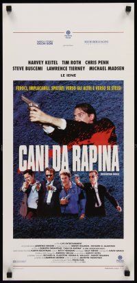 8w745 RESERVOIR DOGS Italian locandina '93 Quentin Tarantino, Harvey Keitel, Buscemi, Chris Penn!
