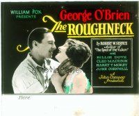 8x128 ROUGHNECK glass slide '24 romantic close up of boxer George O'Brien & Billie Dove!