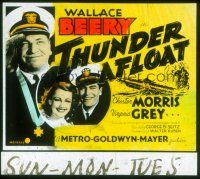 8x154 THUNDER AFLOAT glass slide '39 sailors Wallace Beery & Chester Morris, Virginia Grey!