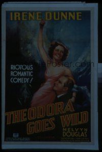 8x205 THEODORA GOES WILD set of 3 35mm slides '36 pretty Irene Dunne & Melvyn Douglas, poster images