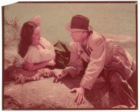 8x223 BEYOND THE FOREST 8x10 transparency '49 close up of bad girl Bette Davis & Joseph Cotten!