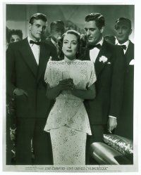8x230 HUMORESQUE 8x10 transparency '46 Joan Crawford holding drink between two men!