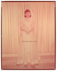 8x221 JUNE BRIDE 2 8x10 transparencies '48 two images of Betty Lynn, close up & full-length!