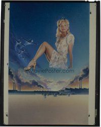 8x238 SWING SHIFT 8x10 transparency '84 full-length art of sexy Goldie Hawn from the one-sheet!