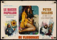 8y745 I LOVE YOU, ALICE B. TOKLAS Belgian '68 hippie Peter Sellers, Jo Van Fleet, Ray artwork!