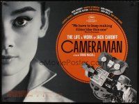8y565 CAMERAMAN: THE LIFE & WORK OF JACK CARDIFF British quad '10 pretty young Audrey Hepburn!