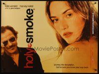 8y605 HOLY SMOKE DS British quad '99 cool image of Harvey Keitel & sexy Kate Winslet!
