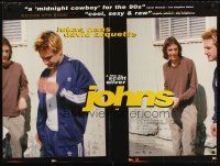 8y615 JOHNS British quad '96 cool image of prostitutes Lukas Haas & David Arquette!
