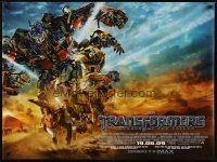 8y680 TRANSFORMERS: REVENGE OF THE FALLEN IMAX advance DS British quad '09 Michael Bay, Shia LaBeouf