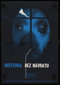 8y218 MISTENKA BEZ NAVRATU Czech 11x16 '65 Kirina Sejbalova, really creepy Vyletal artwork!
