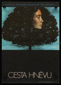 8y235 WRATHFUL JOURNEY Czech 11x16 '72 Gnevno Patuvane, cool profile image of woman in tree!