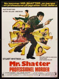 8y421 CALL HIM MR. SHATTER Danish '74 cross him and he'll put you in a box, martial arts!