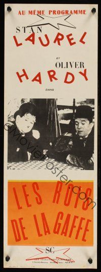 8y295 FIXER UPPERS French R50s cool image of wacky Stan Laurel & Oliver Hardy!