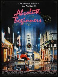 8y240 ABSOLUTE BEGINNERS French 23x32 '86 David Bowie stars, Patsy Kensit, musical!