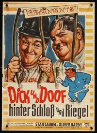 8y094 PARDON US German R60s convicts Stan Laurel & Oliver Hardy classic!