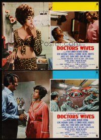 8y151 DOCTORS' WIVES 3 ItalEng photobustas '71 sexy Dyan Cannon, Richard Crenna, Janice Rule!
