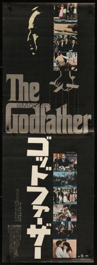 8y298 GODFATHER Japanese 2p '72 Marlon Brando & Al Pacino in Francis Ford Coppola crime classic!