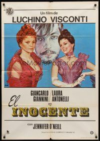 8y118 INNOCENT Spanish '76 Luchino Visconti's final movie, L'innocente, Giannini, Antonelli!