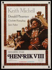 8y500 HENRY VIII & HIS SIX WIVES Yugoslavian '72 Keith Michell as Henry VIII, Charlotte Rampling