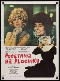 8y517 NOVICES Yugoslavian '70 Brigitte Bardot wearing nun's habit + Annie Girardot!