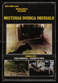 8y519 OBERWALD MYSTERY Yugoslavian '81 Michelangelo Antonioni, Monica Vitti!