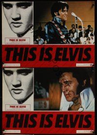 8y160 THIS IS ELVIS 6 Ital/Eng 13x18 pbustas '81 rock 'n' roll biography, portraits of The King!