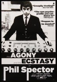 8z039 AGONY & THE ECSTASY OF PHIL SPECTOR 1sh '09 cool image of troubled music producer!