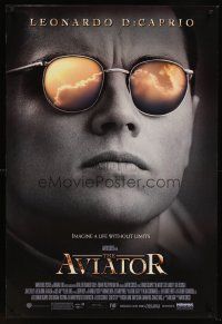 8z066 AVIATOR DS 1sh '04 Martin Scorsese directed, Leonardo DiCaprio as Howard Hughes!