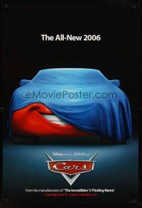 8z144 CARS advance DS 1sh '06 Walt Disney animated automobile racing, the all-new 2006!