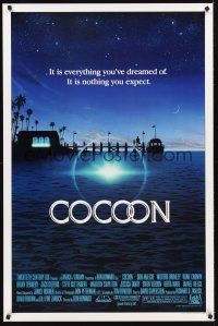 8z166 COCOON 1sh '85 Ron Howard classic, Don Ameche, Wilford Brimley, Tahnee Welch