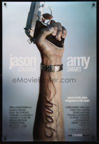 8z180 CRANK DS 1sh '06 Jason Statham, creepy image of arm with popped veins!