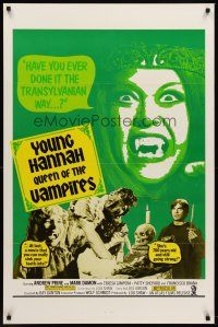 8z188 CRYPT OF THE LIVING DEAD 1sh '73 have you ever done it the Transylvanian way?