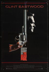 8z206 DEAD POOL 1sh '88 Clint Eastwood as tough cop Dirty Harry, cool smoking gun image!