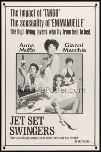 8z324 GIRL CALLED JULES 1sh '70 Jet Set Swingers, beautiful people who play around the world!