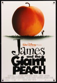 8z416 JAMES & THE GIANT PEACH DS 1sh '96 Walt Disney stop-motion fantasy cartoon!