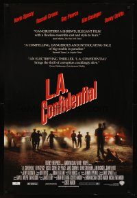 8z438 L.A. CONFIDENTIAL 1sh '97 Kevin Spacey, Russell Crowe, Danny DeVito, Kim Basinger!