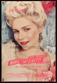 8z492 MARIE ANTOINETTE DS 1sh '06 cool image of pretty Kirsten Dunst in title role!