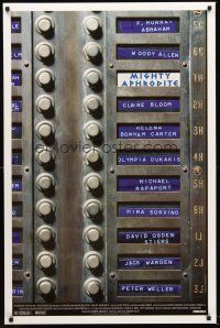 8z510 MIGHTY APHRODITE DS 1sh '95 Mira Sorvino, Woody Allen directed, cool call box design!