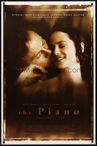 8z570 PIANO 1sh '93 romantic image of Holly Hunter, Harvey Keitel!