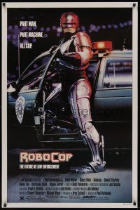 8z612 ROBOCOP 1sh '87 Paul Verhoeven classic, Peter Weller is part man, part machine, all cop!