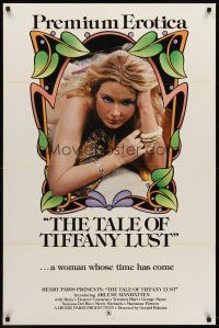 8z716 TALE OF TIFFANY LUST 1sh '81 Radley Metzger premium erotica, her time has come!