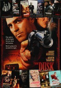 9a054 LOT OF 26 UNFOLDED DOUBLE-SIDED ONE-SHEETS '91 - '07 From Dusk Till Dawn & many more!