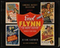 9a240 ERROL FLYNN: THE MOVIE POSTERS first edition softcover book '95 180 color reproductions!