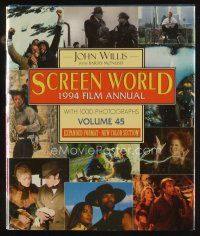 9a225 SCREEN WORLD 1994 FILM ANNUAL vol 45 hardcover book '95 with 1,000 photographs!