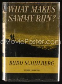 9a232 WHAT MAKES SAMMY RUN first Modern Library edition hardcover book '41 written by Budd Schulberg
