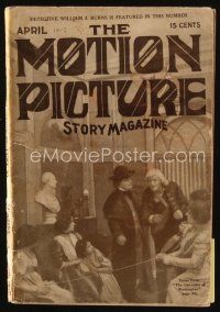 9a111 MOTION PICTURE magazine April 1913 Pearl White, stories from 100 year old movies!