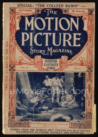 9a110 MOTION PICTURE magazine October 1911 Max Linder, John Bunny, over 100 years old!