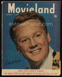 9a148 MOVIELAND magazine December 1946 smiling portrait of Van Johnson by Clarence Sinclair Bull!